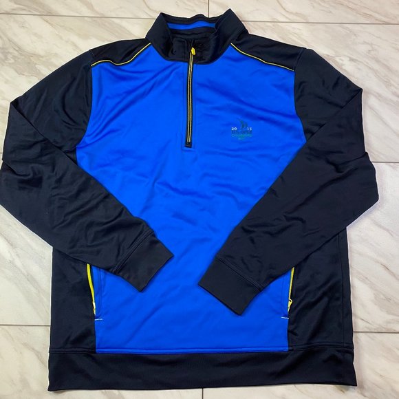 Cutter & Buck Long Sleeve 1/4 Zip Pullover Chambers Bay Golf US Open Medium M - Picture 1 of 6